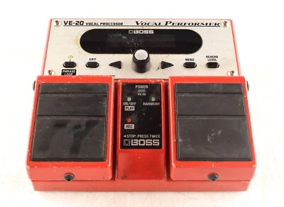 *BOSS VE-20 Pedal de Efeitos Multiparte Vocal para Harmonia Dupla - Imagem 1 de 4