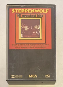 Steppenwolf – 16 Greatest Hits Cassette Tape 1973 Classic Rock Born to Be Wild - Picture 1 of 4