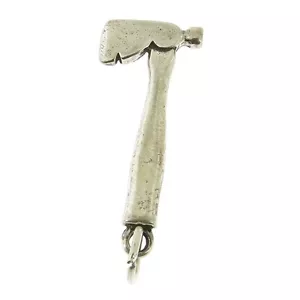 925 Sterling Silver Hatchet Charm Made in USA - Picture 1 of 1