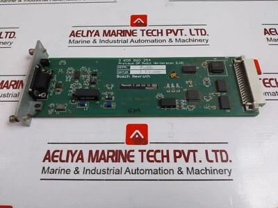 Bosch Rexroth 0 608 830 165 Smpdp Profibus Dp Module Hw-version 2.00 3608860254 - Image 1 of 4
