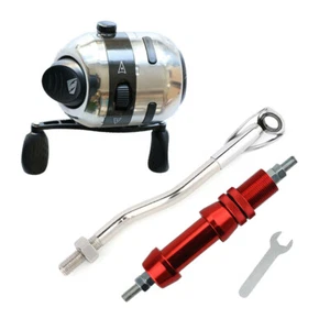 Bowfishing Reel Kit Rod Attachment Reel Seat Spincast Archery Fishing Hunting - Picture 1 of 19