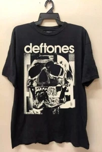 Deftones T Shirt Cotton Black Short Sleeve Unisex Black T-shirt S-5XL - Picture 1 of 6