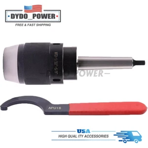1/32" - 5/8"Keyless Drill Chuck & Morse Taper 2 MT2 Integral Shank Steel - Picture 1 of 7