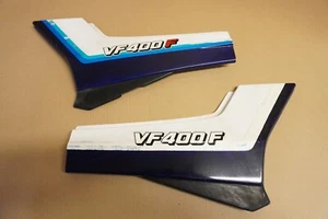HONDA VF400 F VF 400 NC13 1983-1985 sidepanels panels DAMAGED body frame - Picture 1 of 8