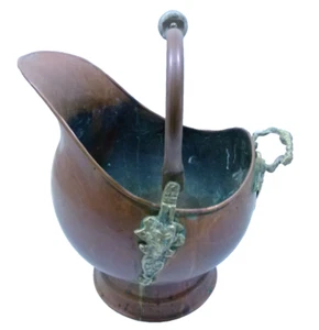 Cubo de cobre latón cobre antiguo - Imagen 1 de 10