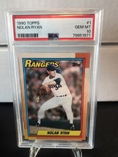 1990 Topps Nolan Ryan PSA 10