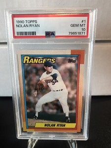 1990 Topps Nolan Ryan PSA 10