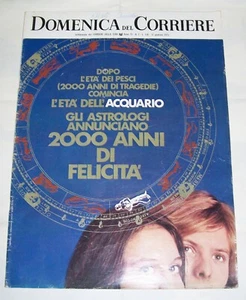 DOMENICA DEL CORRIERE -ANNO 73- N. 2 - 12 GENNAIO 1971 - 2000 ANNI DI FELICITA' - Imagen 1 de 3