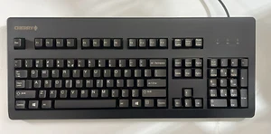CHERRY G80-3000 USB Tastatur Mechanisch MX Black Switches Vintage Langhub QWERTY - Bild 1 von 3
