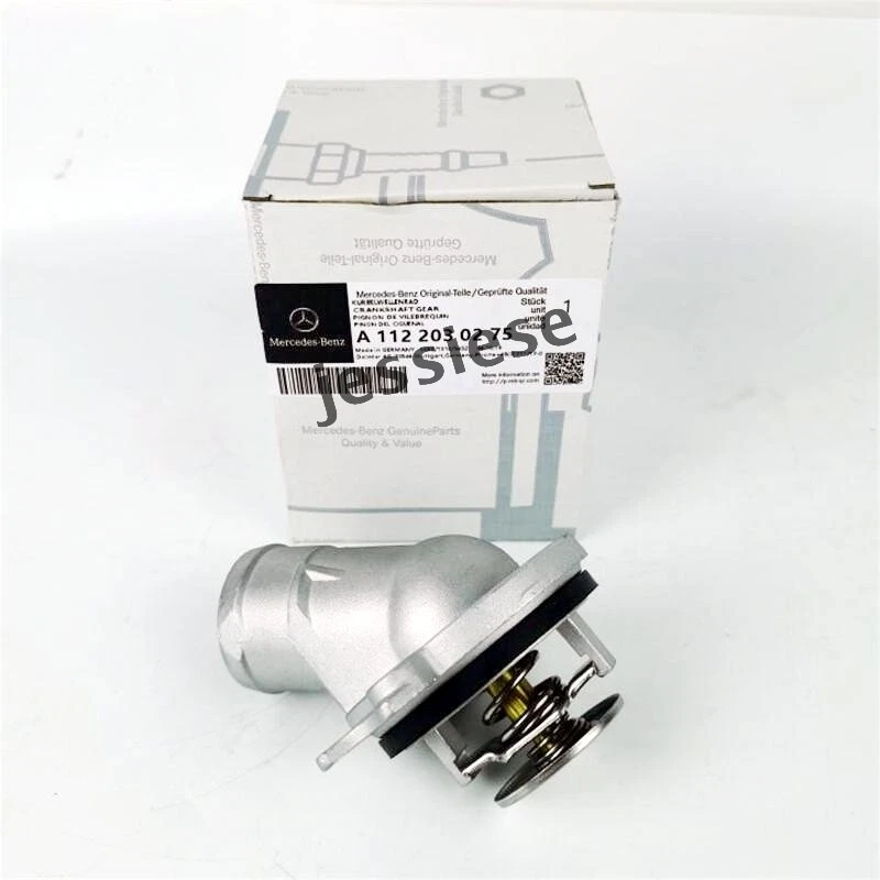 Engine Coolant Thermostat 1122030275 For Benz ML320 ML350 ML430 ML500 R500 S350 - Image 1 of 4