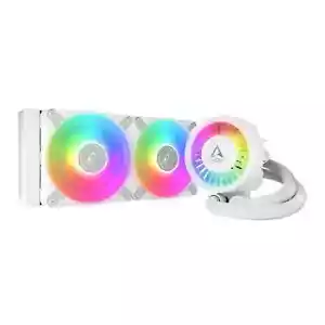 ARCTIC Liquid Freezer III 240 mm ARGB White AIO CPU Water Cooler 2x PWM Fans - Picture 1 of 21