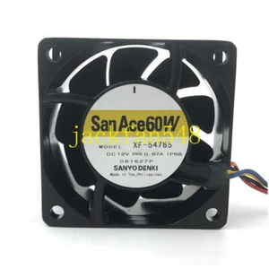 1 pieza XF-54785 12V 0.67A marco aluminio metal IP68 ventilador impermeable 60 * 60 * 25mm - Imagen 1 de 3