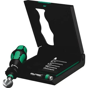 Wera 05104655001 845/8 1-flute Countersink Bits Set, 8 Pieces - Picture 1 of 8