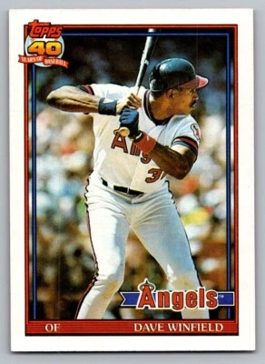 1991 Topps - #630 Dave Winfield - Image 1 of 2