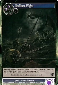 Endless Night [SKL-068] Near Mint - Force of Will single - Image 1 of 1