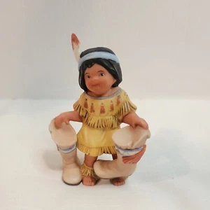 Gregory Perillo's Vintage  Sagebrush Kids girl w boots hand signed 4.5" - Picture 1 of 6