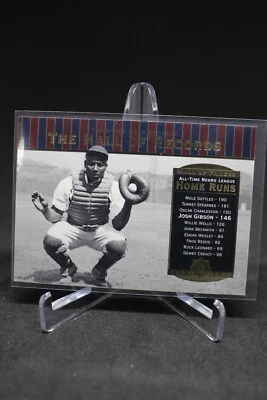 2001 Upper Deck The Hall of Records - #85 Josh Gibson - Image 1 of 2