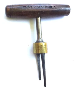 TIRE BOUCHON L.C MUMFORD 1879 USA SACACORCHOS CORKSCREW CAVATAPPI KORKENZIEHER - Picture 1 of 10