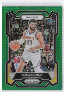 2023-24 Panini Prizm Jamal Murray #37 Prizms Verde - Foto 1 di 2