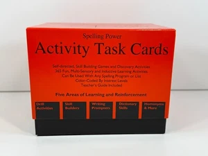 Spelling Power Activity Task Cards Beverly Adams Homeschool - Picture 1 of 8
