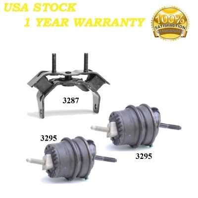 3PÇS MOTOR E TRANS MOUNT FIT 2014-2015 CHEVROLET CAMARO 7.0L - MANUAL TRANS - Imagem 1 de 4