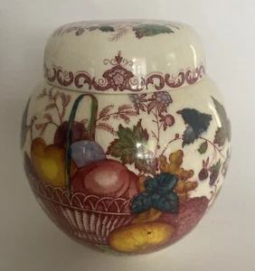 Mason's Patent Ironstone Ginger Jar Fruit Basket - Picture 1 of 5