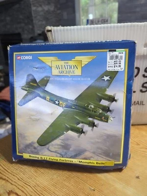 Lot #2, Corgi Aviation Archive Boeing B-17 Flying Fortress “Memphis Belle" 1:144 - Image 1 of 4