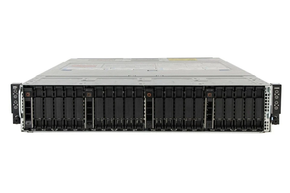 Dell C6400 24-Bay 2U 4x C6420 Node Servers W/ 10C Silver 4114 32GB Ram 1TB HDD - Image 1 of 1