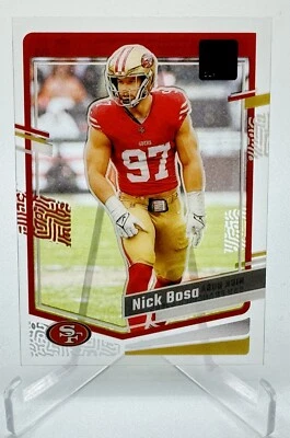 2023 Panini Donruss Clearly Nick Bosa #44 San Francisco 49ers - Image 1 of 2