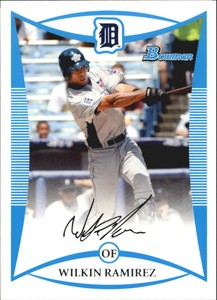 2008 (TIGERS) Bowman Draft Prospects #BDPP105 Wilkin Ramirez FG