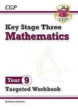 KS3 Maths Year 9 Targeted Workbook (with answers) by CGP Books (Paperback, 2019)