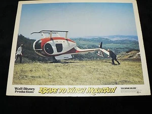 Antike Vintage Flucht zum Hexenberg Film Lobbykarte 1975 Disney - Bild 1 von 1