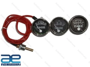 Case Tractor Temperature Oil Amp Gauge For VA VAC VAH VAI VAO V VC VI VO 200 S2u - Picture 1 of 2