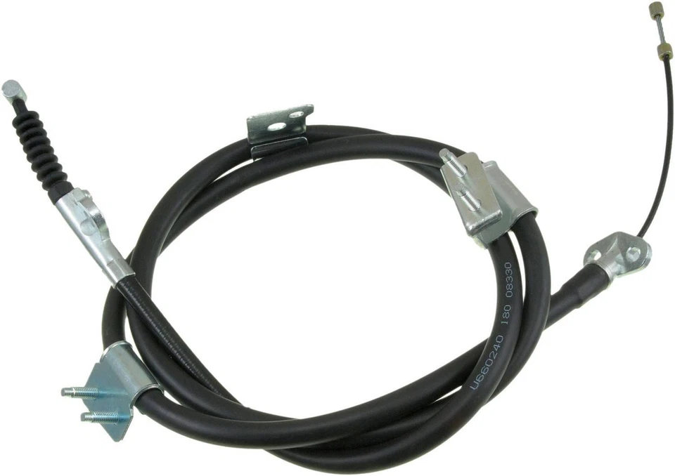 FITS 99-04 PATHFINDER 99-03 QX4 FROM 12/98 DRIVER REAR PARKING BRAKE CABLE - Image 1 of 3