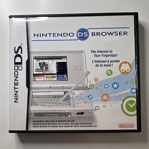 Nintendo DS Internet Browser Cartridge Memory Expansion Pak & Manual CIB - Picture 1 of 3