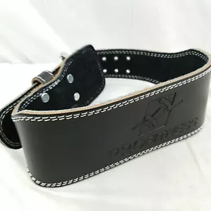 NEW ProFitness Weight Lifting Belt Size Small Fits 26"-35" Waist Black/White - Picture 1 of 9