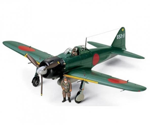 Tamiya 300060318 - modellismo Aereo Mitsubishi A6m5 Zero Fighter Scala 1 32