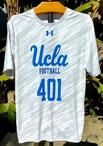 UCLA BRUINS FOOTBALL NCAA Men's Loose Fit Practice Jersey Shirt Heat Gear Large - Picture 1 of 6