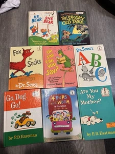 Mix Lot Of Dr Seuss’s Children Books Vintage Lot Of 8  - Bild 1 von 10