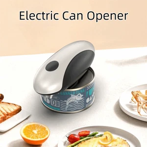 Portable Electric Can Opener One Touch Kitchen Gadgets Seniors - Picture 1 of 8