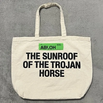 Bolso de Mano Off White Virgil Abloh Brooklyn Museum FOS Figuras de Discurso Lona Foto 1 de 4