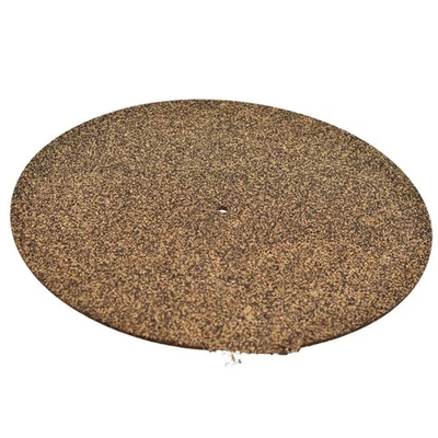12" Acrylic&Cork&Rubber Slip Turntable Platter Mat Record Player Anti-static Pad - Image 1 of 4