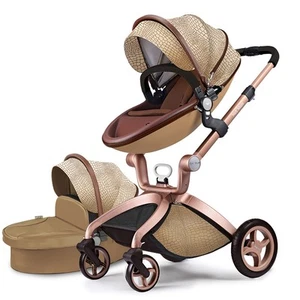 3 in 1 Kombi-Kinderwagen Buggy Reisebuggy inkl. Auto-Babyschale Faltbar - Bild 1 von 8