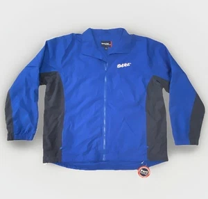 DARE Blue Windbreaker Jacket XL Sport-Tek By Port Authority Port Pocket New - Picture 1 of 21