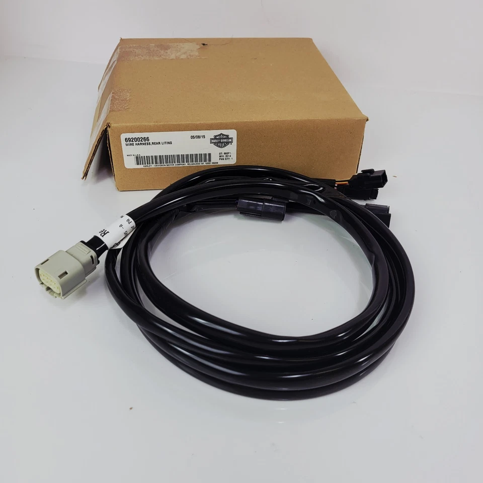 Arnés de cables trasero Harley-Davidson 14-24 Triglide 69200266 OEM Foto 1 de 4