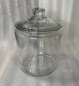 Anchor Hocking Heritage Hill Clear Glass Jar with Lid Kitchen Storage, 1 Gallon - Picture 1 of 5