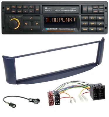 Blaupunkt USB DAB SD MP3 Bluetooth Autoradio für Smart ForTwo 450 blau ohne Meta - Bild 1 von 4