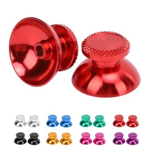 2x Metal Analog Grips Stick Thumbsticks Controller Metallic Joystick Handhel Hot - Bild 1 von 46