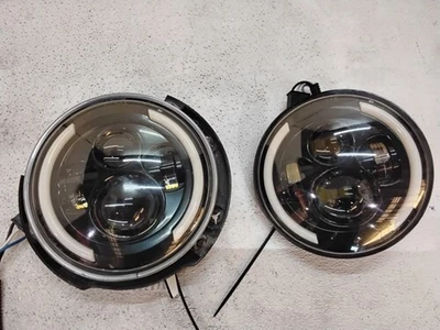 Conjunto de faros de repuesto diestro y derecho para Jeep Wrangler 2008 Foto 1 de 4
