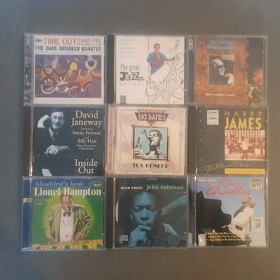 JOB LOT OF 14 X JAZZ SWING BIG BAND  BOP CD ALBUMS LOT A - Image 1 of 2